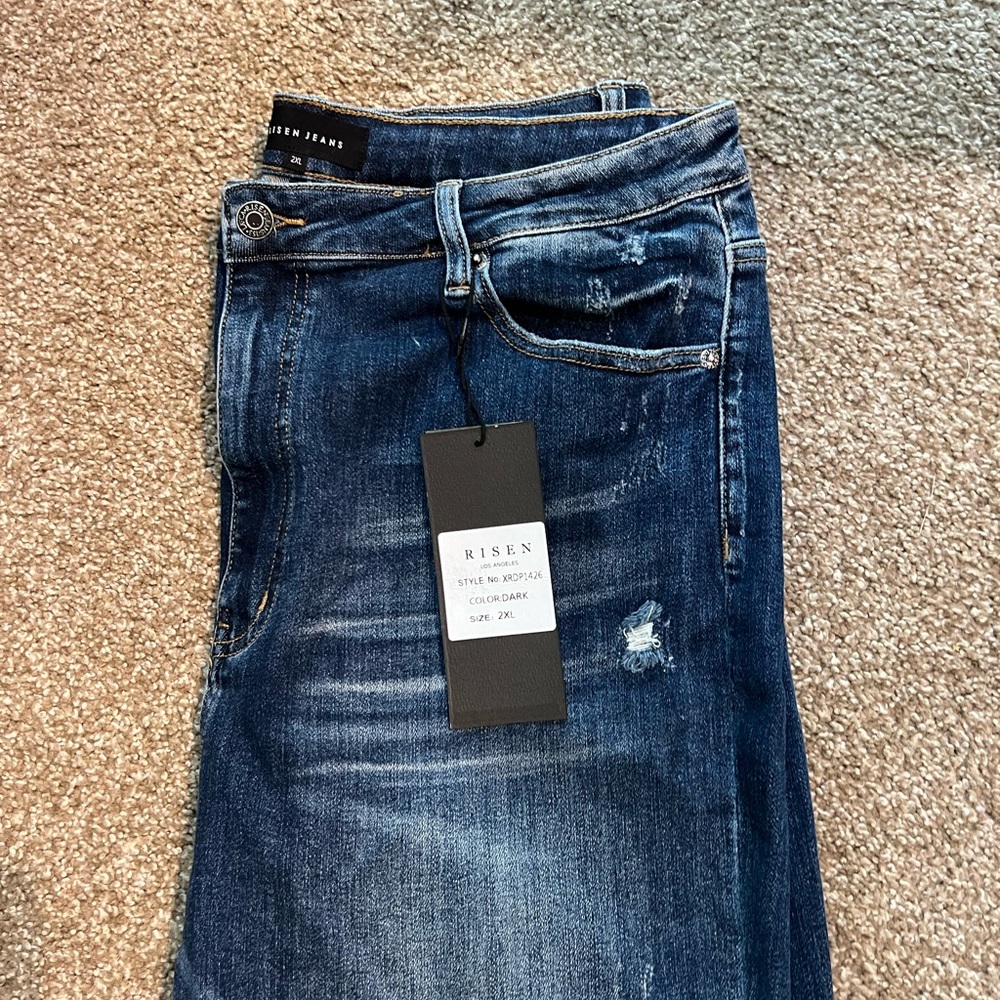 NWT Risen jeans 2XL